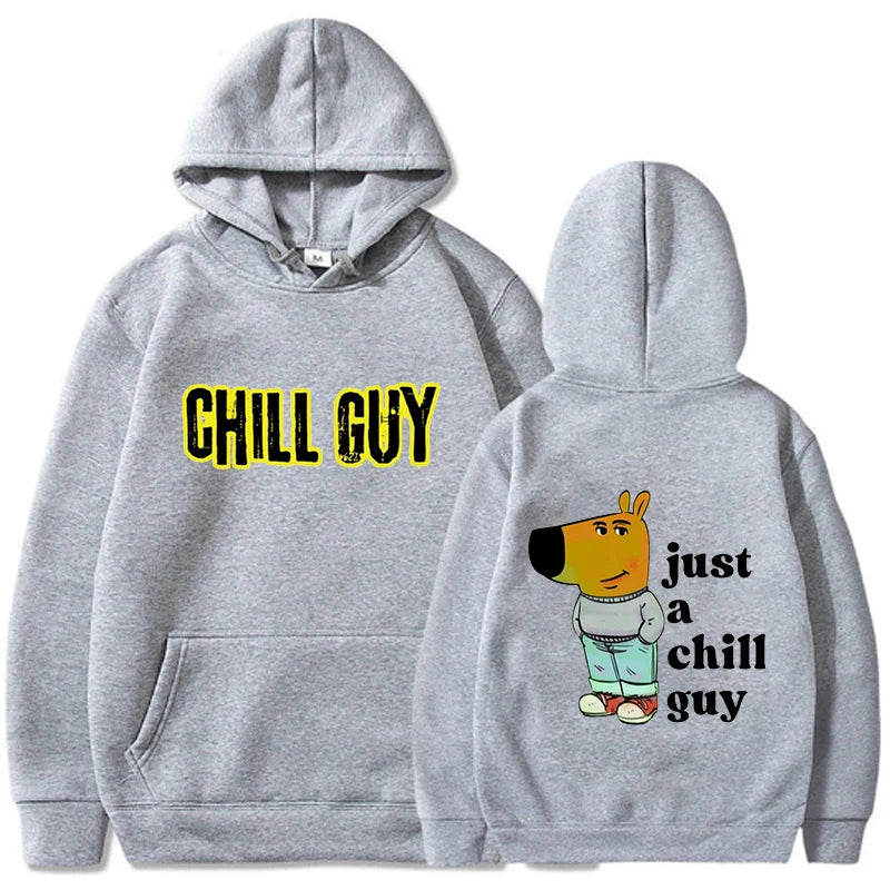 Just A Chill Guy Meme Hoodie