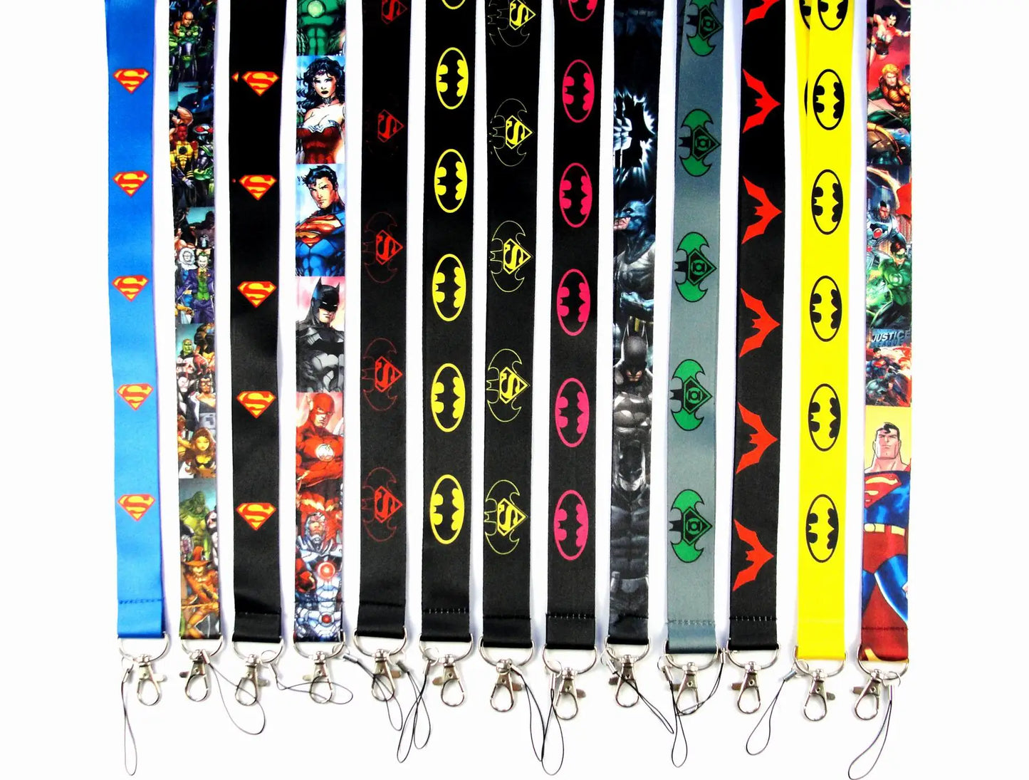 POP MARTDC DC Batman Superman Key Lanyard