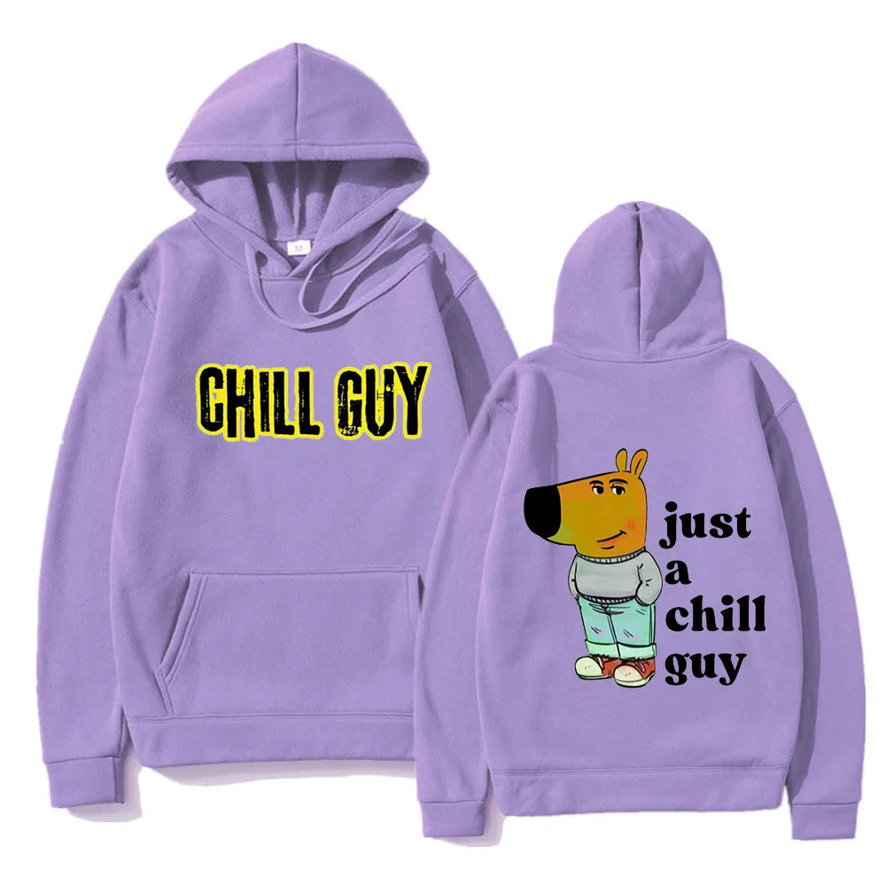 Just A Chill Guy Meme Hoodie