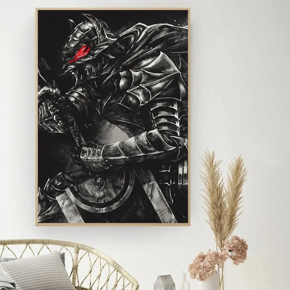 Berserk Japanese Anime Poster