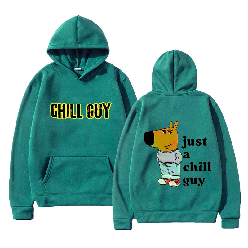 Just A Chill Guy Meme Hoodie