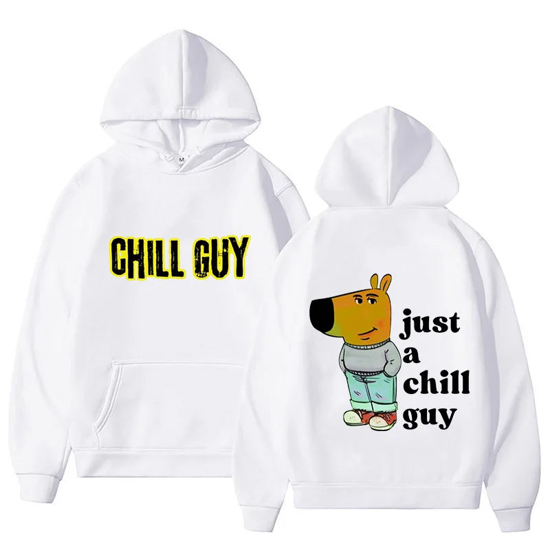 Just A Chill Guy Meme Hoodie