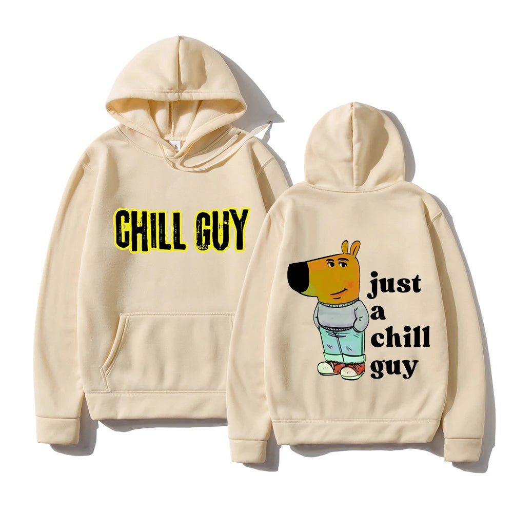 Just A Chill Guy Meme Hoodie