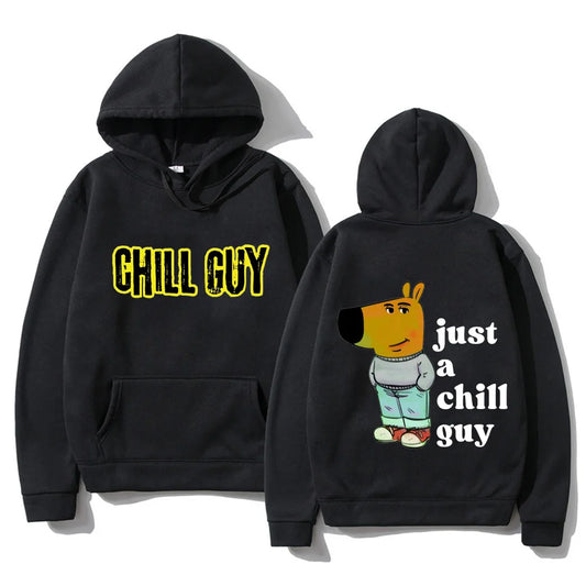 Just A Chill Guy Meme Hoodie