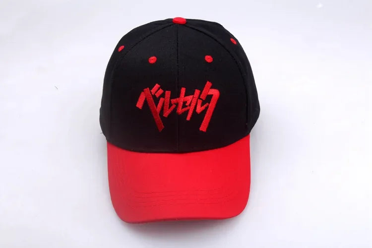 100% Cotton BERSERK Dad Hat Kentarou Miura Comic Baseball Caps Anime fan Hats for Women Men Man Snapback Berserk